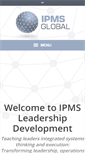 Mobile Screenshot of ipmsglobal.com