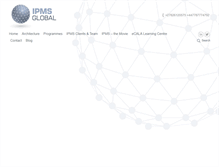 Tablet Screenshot of ipmsglobal.com